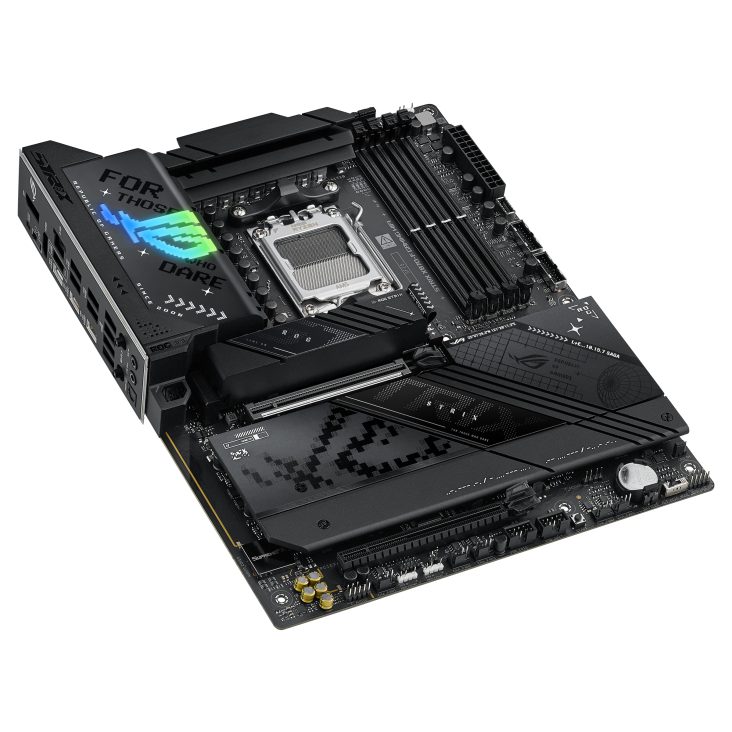 ASUS ROG Strix X870-F Gaming WiFi AM5 ATX Motherboard, AMD X870 Chipset, 4x DDR5 ASUS ROG Strix X870-F Gaming WiFi AM5 ATX Motherboard, AMD X870 Chipset, 4x DDR5